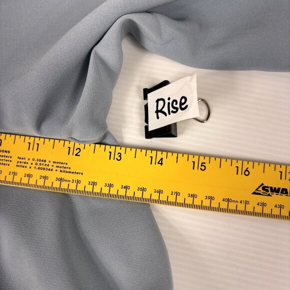 Cinq à Sept Womens Size 0 FLAW Beaded Rhinestone Flowers Dress‎ Pants Slate Blue - Picture 9 of 9